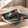 Poster Ganesh divin - Sagesse sereine en origami coloré — Vierge - poster-enroullé — passe-partout blanc