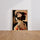 Poster Geisha japonaise - Grâce et mystère d'un kimono de dos — Vierge - living-room