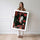 Poster Geisha - Raffinement ancestral et pivoines écarlates — Vierge - poster-femme-debout — passe-partout blanc