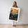 Poster Girafes - Silhouettes dorées sous le soleil couchant d'Afrique — Vierge - poster-femme-debout — passe-partout blanc