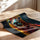 Poster Lama - Portrait haut en couleurs et plein de caractère — Vierge - poster-enroullé