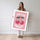 Poster Life is so sweet - Cerises rose bonbon et étoiles pétillantes — Vierge - poster-femme-debout — passe-partout blanc