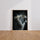 Poster Lion blanc - La force tranquille d'un rugissement royal — Vierge - living-room