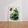 Poster Lotus chinois - Douceur aquarelle d'un étang en fleur — Vierge - living-room — passe-partout blanc