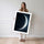 Poster Lune mystique - Douce évasion sous le ciel de nuit — Vierge - poster-femme-debout — passe-partout blanc