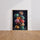 Poster Macarons colorés - Douceur gourmande en cascade — Vierge - living-room