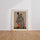 Poster Maternité Africaine - Femme et enfant aux motifs zébrés — Vierge - living-room — passe-partout blanc