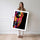Poster mural Bouddha - Visage serein aux couleurs flamboyantes — Vierge - poster-femme-debout — passe-partout blanc