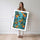 Poster mural Oranges - Fraîcheur d'un été en Méditerranée — Vierge - poster-femme-debout — passe-partout blanc