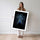 Poster mural Paon - Plumes irisées sur fond de nuit — Vierge - poster-femme-debout — passe-partout blanc