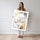 Poster mural Subhanallah - Sérénité d'une calligraphie sur marbre doré — Vierge - poster-femme-debout — passe-partout blanc