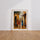Poster mural Village africain - Instants de vie sous le soleil — Vierge - living-room — passe-partout blanc