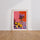 Poster Nature morte - Citrons et fleurs d'une cuisine ensoleillée — Vierge - living-room — passe-partout blanc