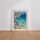 Poster Nymphéas de Monet - Douceur d'un bassin fleuri à Giverny — Vierge - living-room — passe-partout blanc