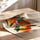 Poster Oranges pop art - Fruits gorgés de soleil pour la cuisine — Vierge - poster-enroullé — passe-partout blanc