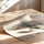 Poster Orchidée - Douceur zen d'une encre rose et verte — Vierge - poster-enroullé — passe-partout blanc