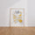 Poster Pâtes italiennes - Un air de dolce vita dans la cuisine — Vierge - living-room — passe-partout blanc