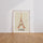 Poster Paris Tour Eiffel - Brunch gourmand aux douceurs sucrées — Vierge - living-room — passe-partout blanc
