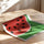 Poster Pastèque & fruits exotiques - Éclat d'été dans la cuisine — Vierge - poster-enroullé — passe-partout blanc
