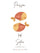 Personalized Baby Pisces Horoscope Print – Soft, Simple Illustration with Name and Newborn Birth Stats (length, weight)