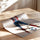 Poster personnalisé footballeur bleu rouge équipe de France décoration chambre garçon