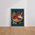 Poster Épices indiennes - Bol de couleurs chaudes et parfumées — Vierge - living-room