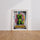 Poster Pixel art - Petite créature joyeuse aux couleurs éclatantes — Vierge - living-room — passe-partout blanc
