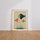 Poster Poissons joyeux - Trois amis colorés des mers enchantées — Vierge - living-room — passe-partout blanc