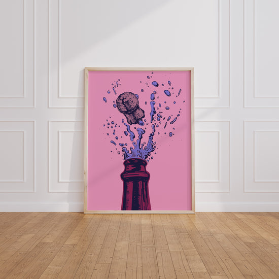 Poster Pop Art cuisine - Explosion de couleurs et de bonne humeur — Vierge - living-room