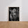 Poster Rhinocéros - Force brute en noir et blanc d'Afrique sauvage — Vierge - living-room