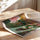 Poster Rose à l'huile - Douceur d'un jardin au soleil couchant — Vierge - poster-enroullé — passe-partout blanc