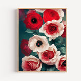 Poster Roses - Douceur fleurie et sérénité lumineuse