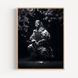 Poster Samouraï japonais - Le calme et la force du guerrier