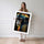 Poster Singe coloré - Regard malicieux et fourrure éclatante — Vierge - poster-femme-debout — passe-partout blanc