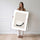 Poster Tasse de café - Douceur beige d'un matin qui prend son temps — Vierge - poster-femme-debout — passe-partout blanc