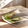 Poster Tiges de riz - Reflets dorés et feuillage de jade — Vierge - poster-enroullé — passe-partout blanc