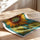 Poster Tournesol pop art - Un éclat de soleil sur vos murs — Vierge - poster-enroullé — passe-partout blanc