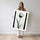 Poster Tulipe - La grâce d'une fleur en noir et blanc — Vierge - poster-femme-debout — passe-partout blanc