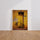 Poster Vélo vintage - Nostalgie ensoleillée en jaune éclatant — Vierge - living-room