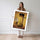 Poster Vélo vintage - Nostalgie ensoleillée en jaune éclatant — Vierge - poster-femme-debout — passe-partout blanc