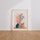 Poster Vases scandinaves - Douceur pastel et esprit nordique — Vierge - living-room — passe-partout blanc