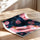 Poster Vinyles romantiques - Rose, bleu et cœurs dorés qui font vibrer — Vierge - poster-enroullé — passe-partout blanc