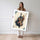 Poster Violon - Douceur d'une mélodie suspendue au salon — Vierge - poster-femme-debout — passe-partout blanc