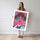 Poster Visage de femme - Portrait pop rétro haut en couleur — Vierge - poster-femme-debout — passe-partout blanc