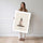 Poster Zen japonais - Galets en équilibre et souffle apaisant — Vierge - poster-femme-debout — passe-partout blanc