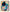Tableau abstrait formes organiques superposées turquoise bleu violet orange sur fond texturé beige