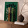 Tableau africain 5 femmes silhouettes robes florales vert émeraude décoration salon moderne buffet