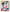 Tableau bureau femme élégante aux touches colorées jaune rose bleu style expressif moderne