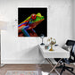 un tableau décoration avec une Grenouille apporte une note colorée et vibrante à votre espace de bureau