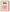 Tableau chambre fillette chat rose MEOW typographie noir fond beige doux style enfantin